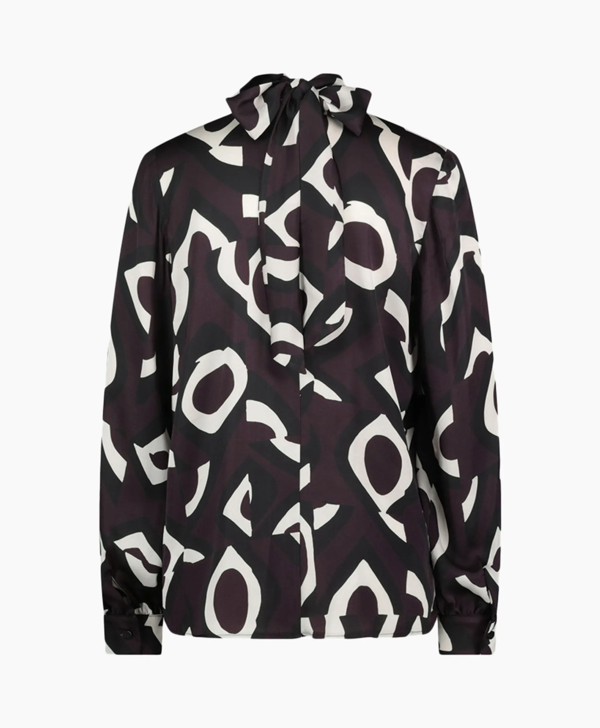 Studio Anneloes Top Izzie Satin Eyes Bruin*Dames T-Shirts & Tops