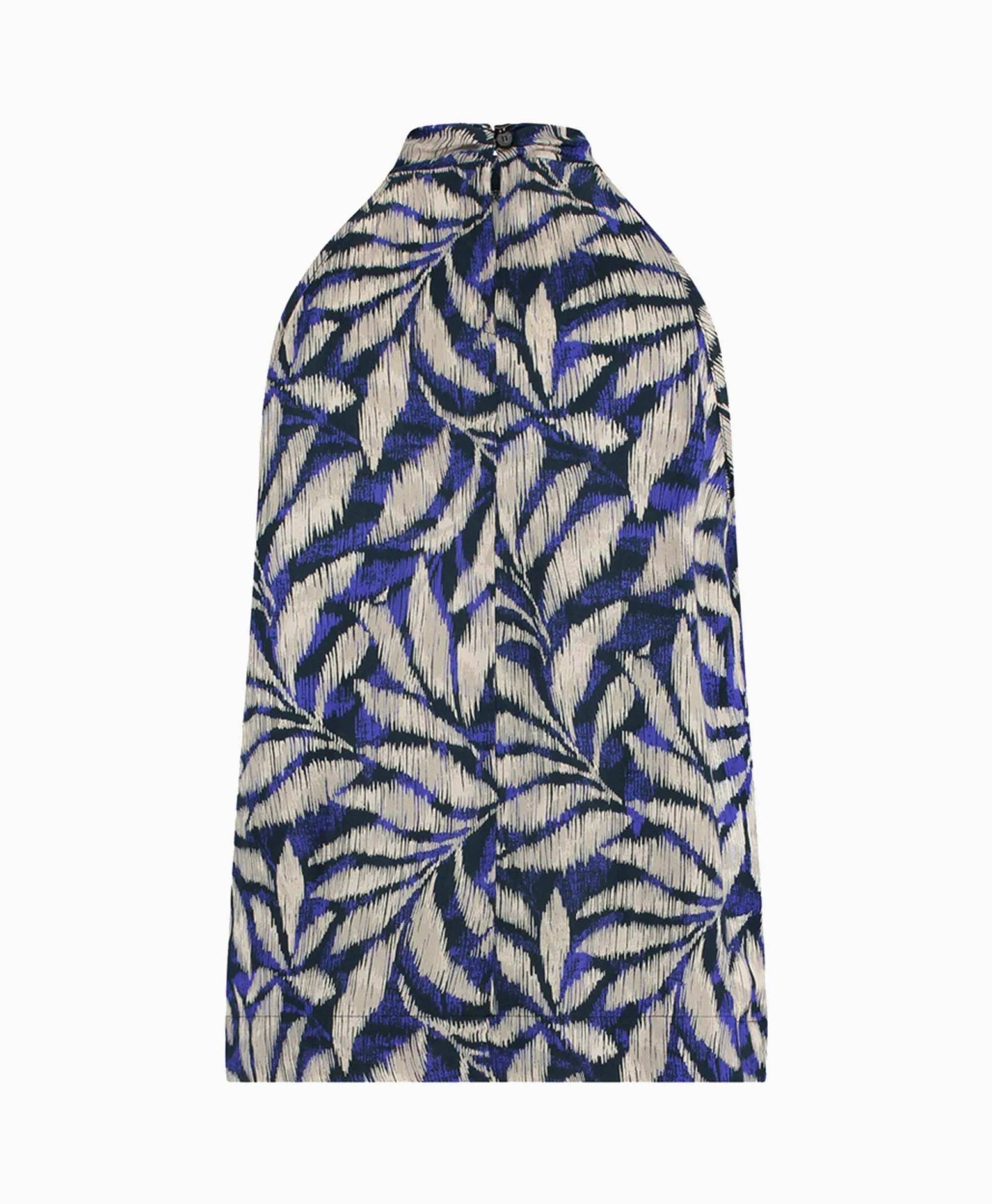 Studio Anneloes Top Sara Satin Big Flower Blauw*Dames T-Shirts & Tops