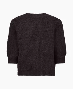 Studio Anneloes Vest Mandy Mohair Cardigan Bruin*Dames Vesten