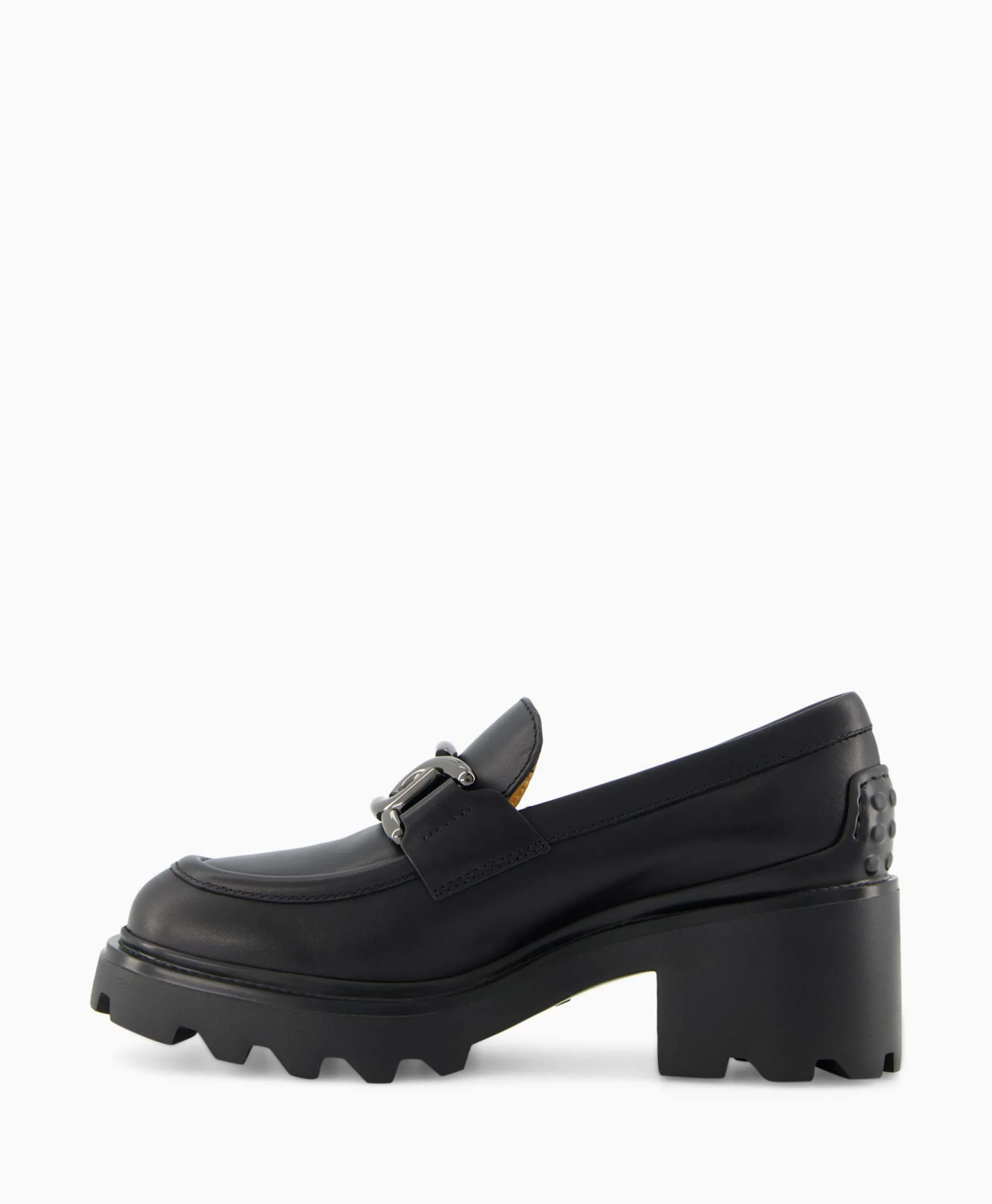 Tod's Tod's Tod's Loafer Gomma Carro Zwart*Dames Instappers