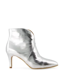 Toral Enkellaars Tl-12804 Zilver*Dames Laarzen