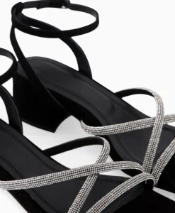 Toral Sandaal Met Hak Tl Celina Zwart*Dames Sandalen