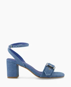 Toral Sandaal Met Hak Tl-Melissa Licht Blauw*Dames Sandalen