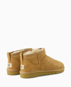 Ugg Enkellaars Classic Ultra Mini Cognac*Heren Laarzen