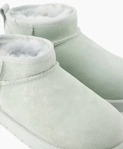 Ugg Enkellaars W Classic Ultra Mini Licht Blauw*Dames Laarzen