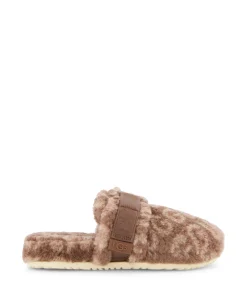 Ugg Pantoffel M Fluff It Pop Bruin*Dames Pantoffels