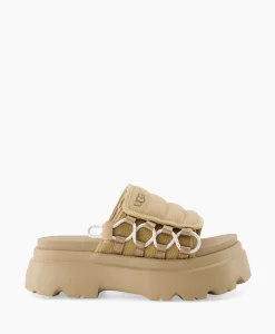 Ugg Sandaal Zonder Hak W Callie Beige*Dames Sandalen