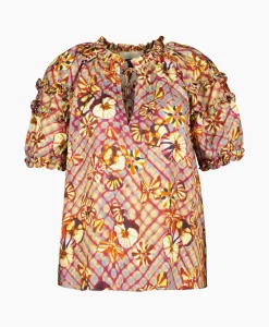 Ulla Johnson Blouse Annabella Beige*Dames Blouses