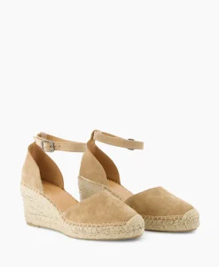 Via Vai Espadrille Flora Braid Beige*Dames Instappers