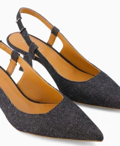 Via Vai Pump Suzy Aliya Blauw*Dames Pumps