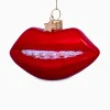 Vondels Kerstbal Lippen Rood*Lifestyle Lifestyle
