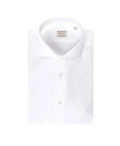 Xacus Tailor Fit Oxford Shirt Wit*Heren Overhemden