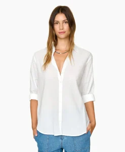 Xirena Blouse Beau Wit*Dames Blouses