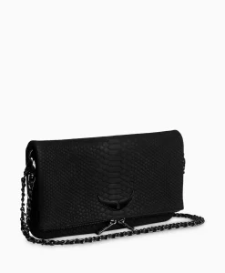Zadig & Voltaire Zadig & Voltaire Crossbody Tas Rock Soft Savage Zwart*Dames Tassen