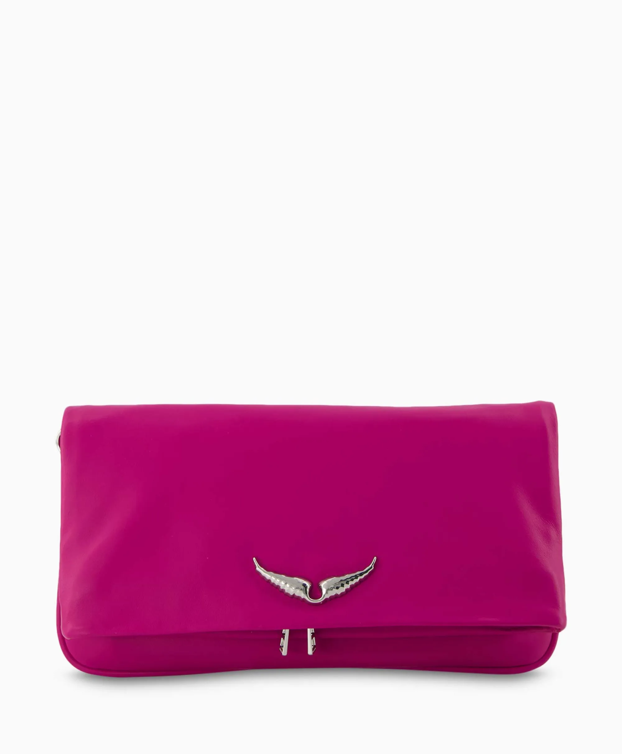 Zadig & Voltaire Zadig & Voltaire Schouder / Hand Tas Rock Eternal Smooth Calfskin Paars*Dames Tassen