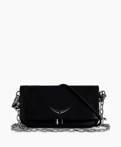 Zadig & Voltaire Zadig & Voltaire Schouder / Hand Tas Rock Eternal Smooth Calfskin Zwart*Dames Tassen