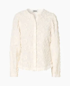 Zenggi Tuniek Embroidered Off White*Dames Tunieken